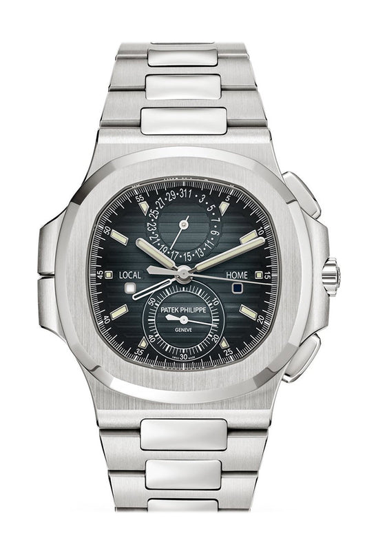 PP Nautilus Travel Time Chronograph Dual Time 5990/1A-011 5990/1A