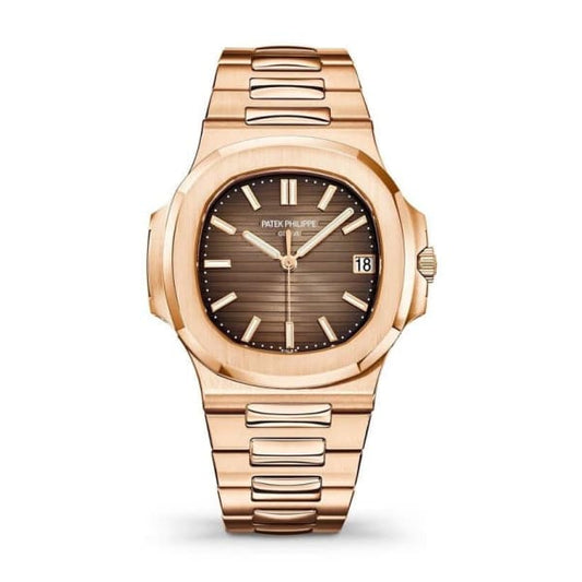 PP Nautilus Rose Gold 5711-1R-001 with Light/Dark Brown Gradated dial