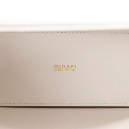 H Kelly Danse Gris Perle Swift Gold Hardware