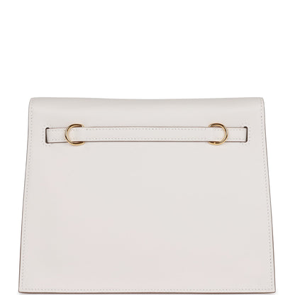 H Kelly Danse Gris Perle Swift Gold Hardware