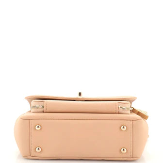 CC Business Affinity Flap Bag Quilted Caviar Small