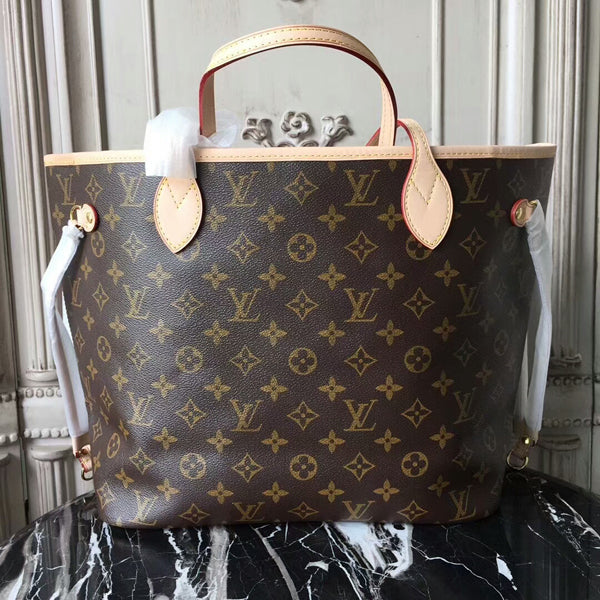 L M41178 Neverfull MM Shoulder Bag Monogram Canvas