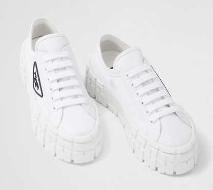 Pra Double Wheel nylon gabardine sneakers