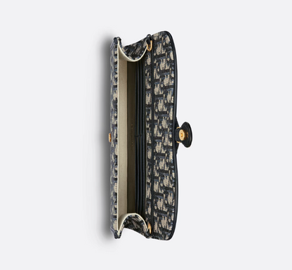 D BOBBY EAST-WEST POUCH WITH CHAIN