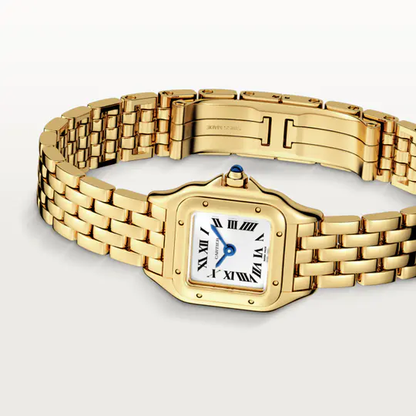 PANTHÈRE DE CAR WATCH MINI 18K YELLOW GOLD QUARTZ