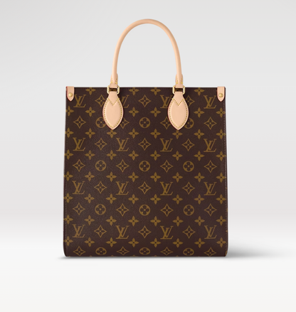 Louis Sac Plat Monogram Brown Mediums size : 30*32 cm