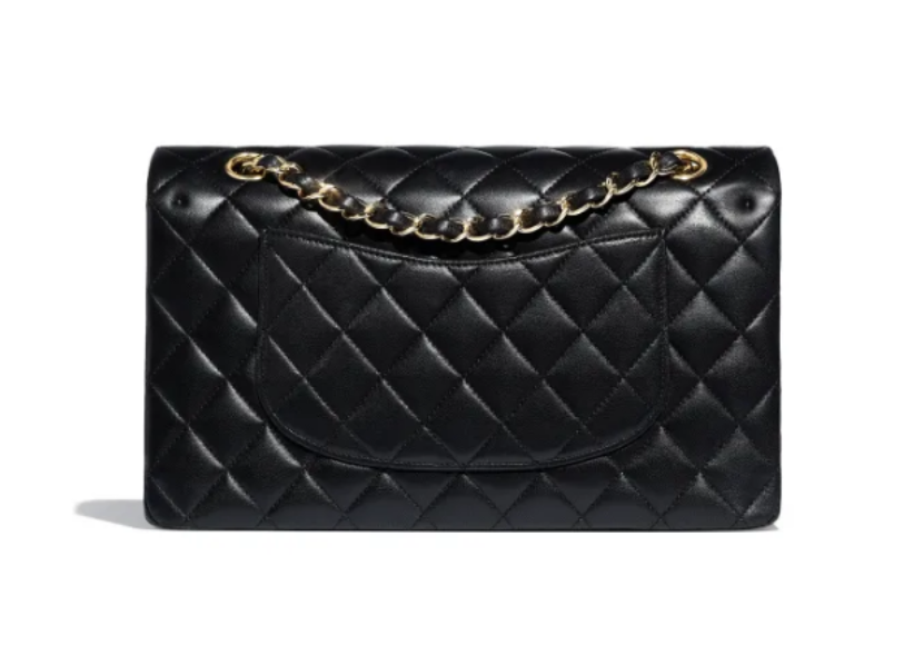 CC Classic Flap CF medium gold bag