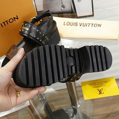 Louis new arrival women summer shoes heels 5 cm