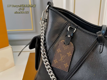 Louis new arrival Dark cargo carryall bag size: 29*22 cm