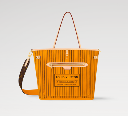 Louis Neverfull Bandouli��re Inside Out MM bag size: 31*28 * 14 cm