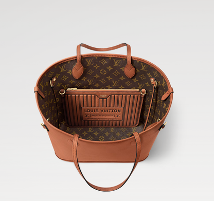 Louis new arrival Neverfull Inside Out MM bag size: 31*28*14 cm