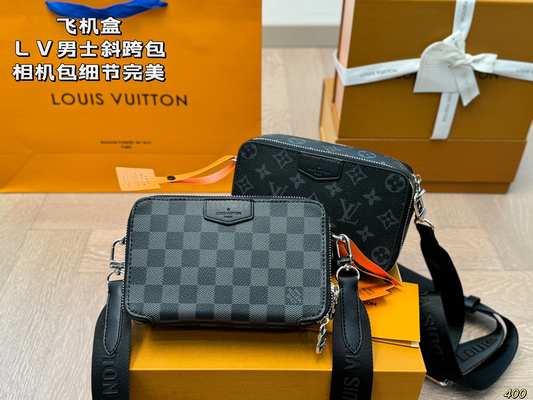 Louis new arrival men camera bag size: 19*12 cm
