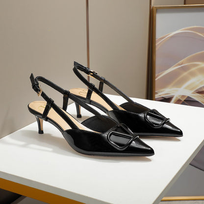 Val women shoes heel 4.5 cm