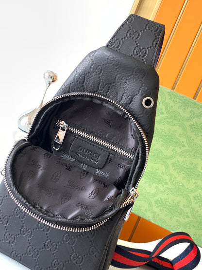 Gg new arrival men bag size : 16.5x30x6 cm