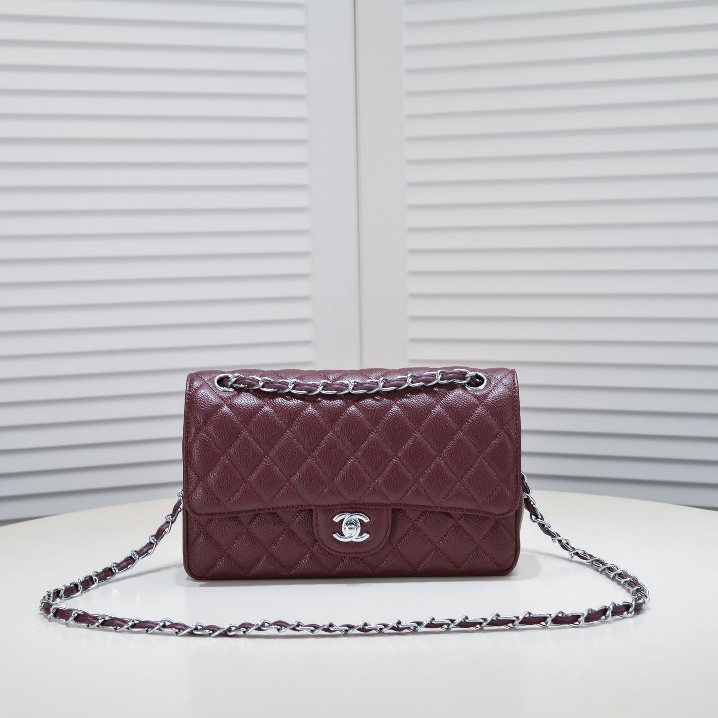 CC CF2.55 caviar leather bag 8 COLORS  size: 25.5*16*6.5cm