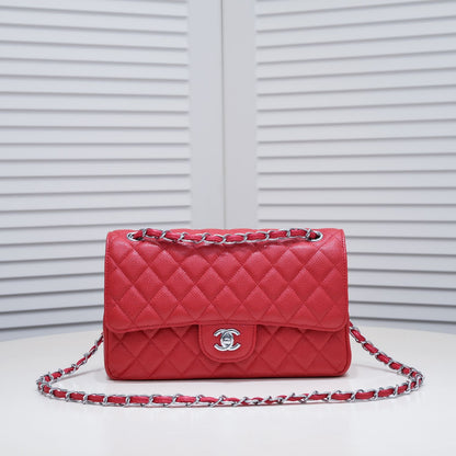 CC CF2.55 caviar leather bag 8 COLORS  size: 25.5*16*6.5cm