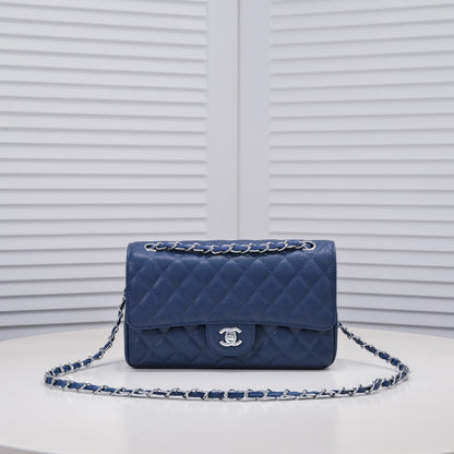 CC CF2.55 caviar leather bag 8 COLORS  size: 25.5*16*6.5cm