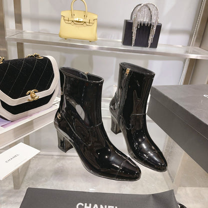 cc women boots heels 65 mm