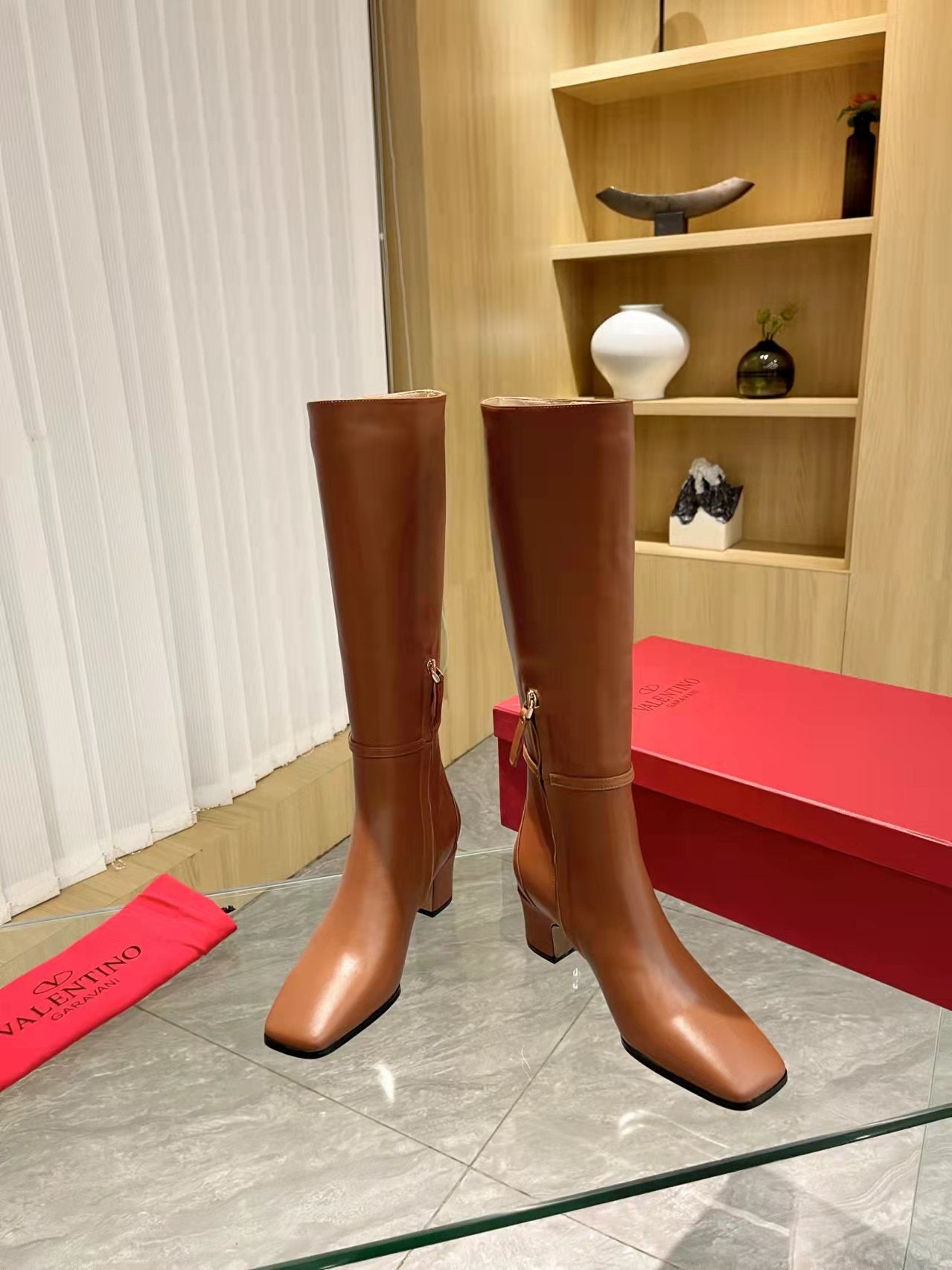 Val new arrival women boots heels 6 cm
