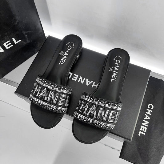 CC new arrival blingbling diamond slippers