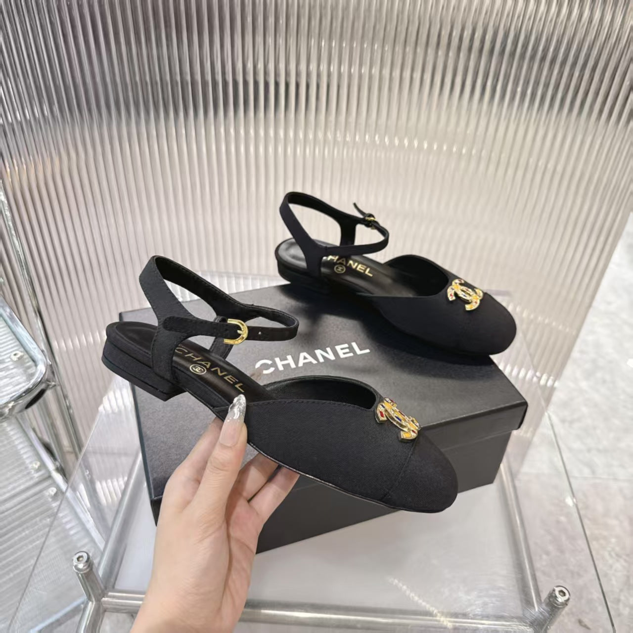 CC new arrival women 25p shoes 010 heels 1.5 cm