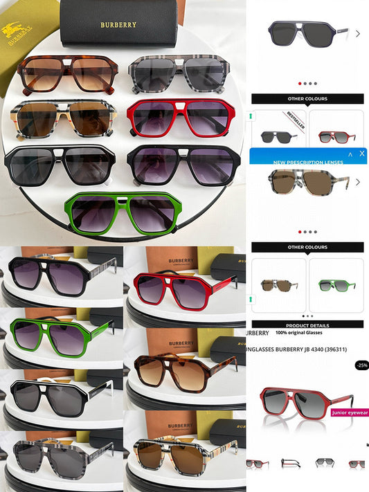 BURBE*RY Eyewear SIZE: 56-16-145