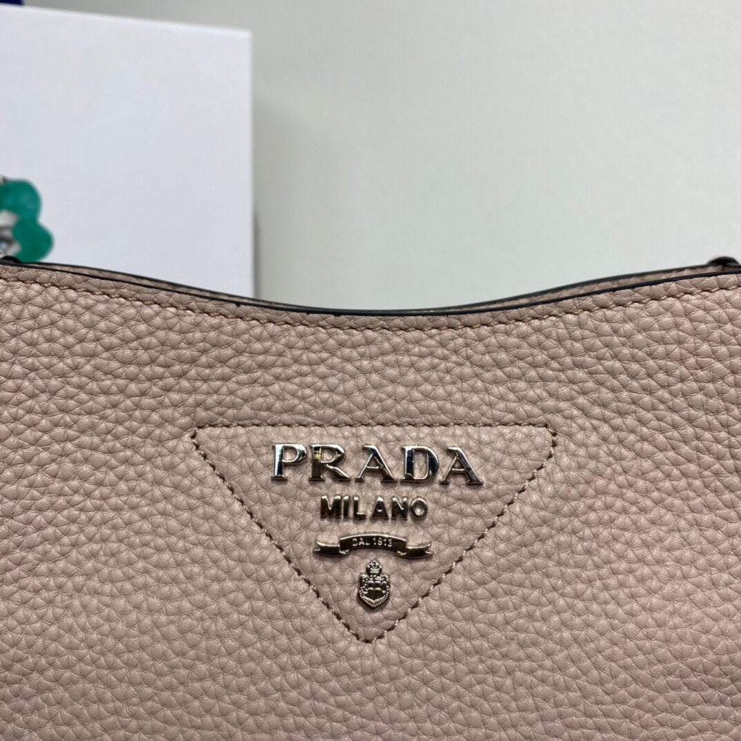 Pra Mini Shoulder Bag Beige For Women, Women's Bags 7.9in/20cm