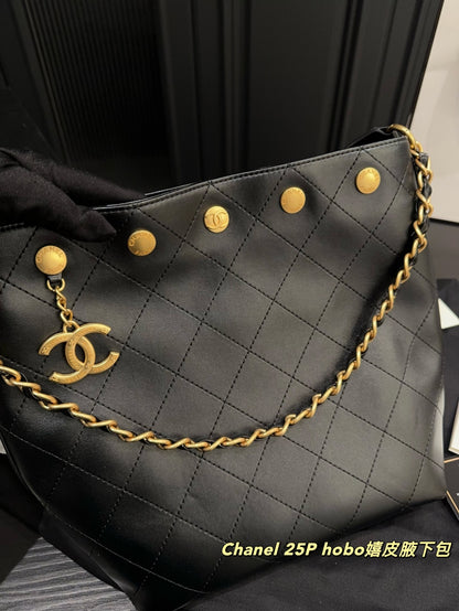 Cc new arrival 25P hobo bag size: 23*24 cm