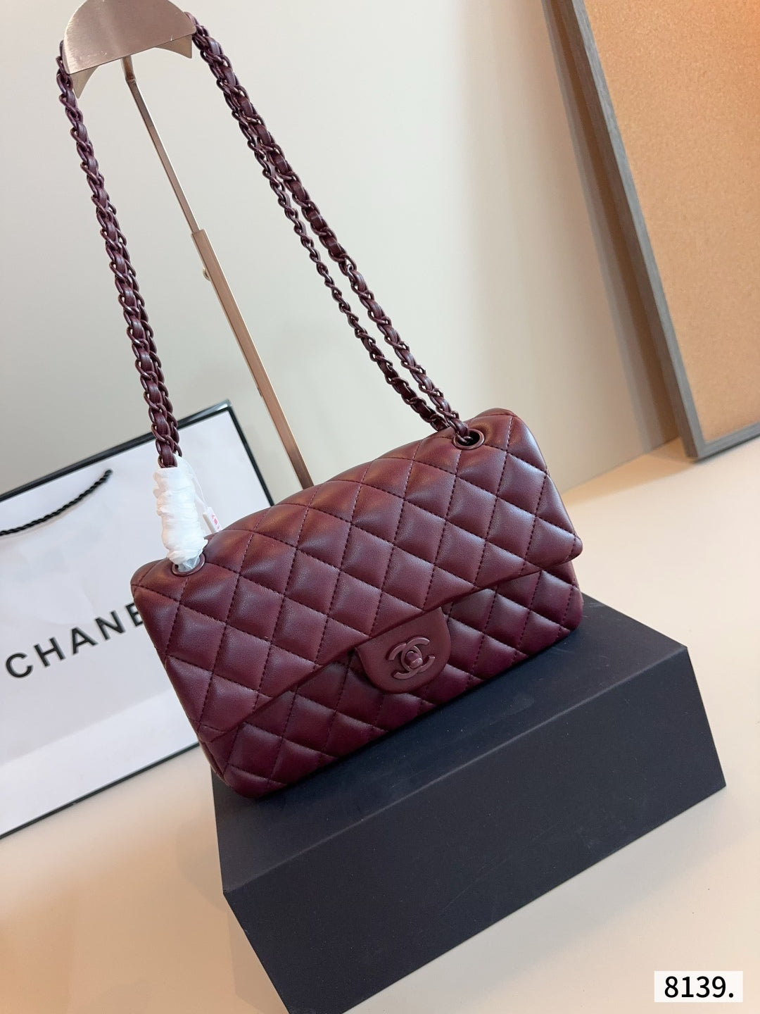 Cc new arrival CF chanin bag size: 25*6*17 cm