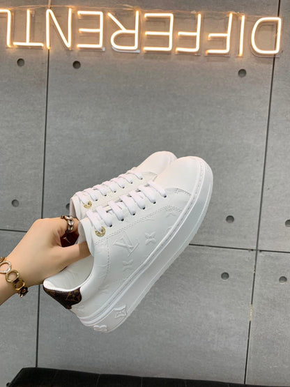 L Time Out Sneaker White For Women lou 1A9HBD