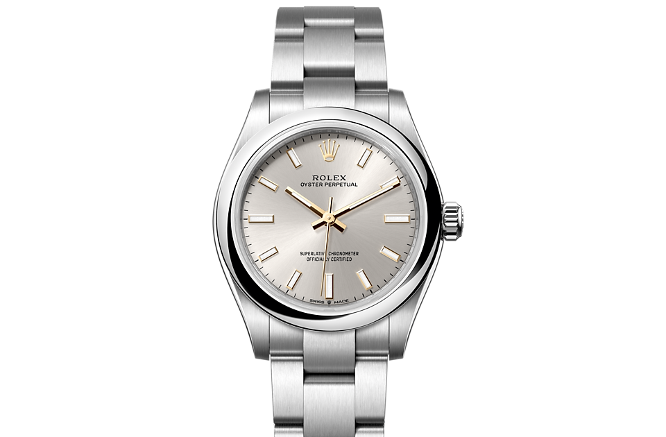 Rw Lady Oyster Perpetual  Silver 76094