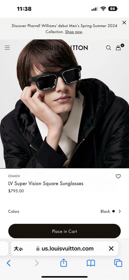 Louis Eyewear SIZE: 50-24-145