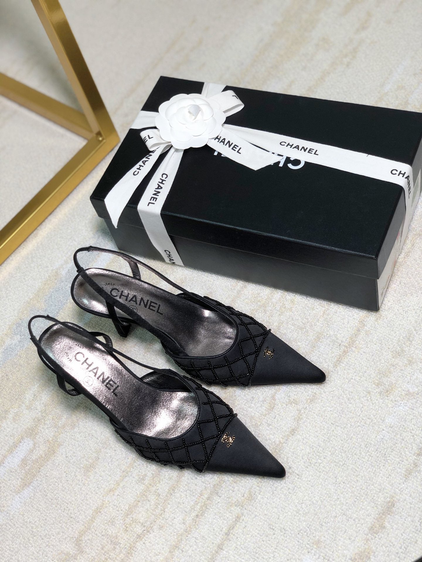 Cc new arrival Vintave women heels 6.5 cm