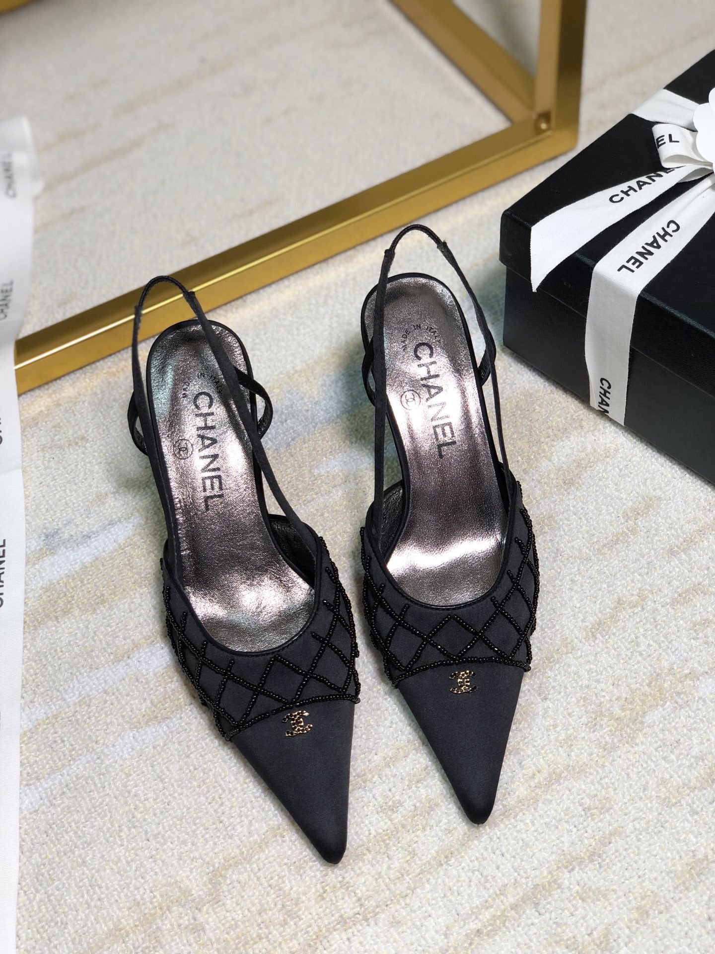 Cc new arrival Vintave women heels 6.5 cm