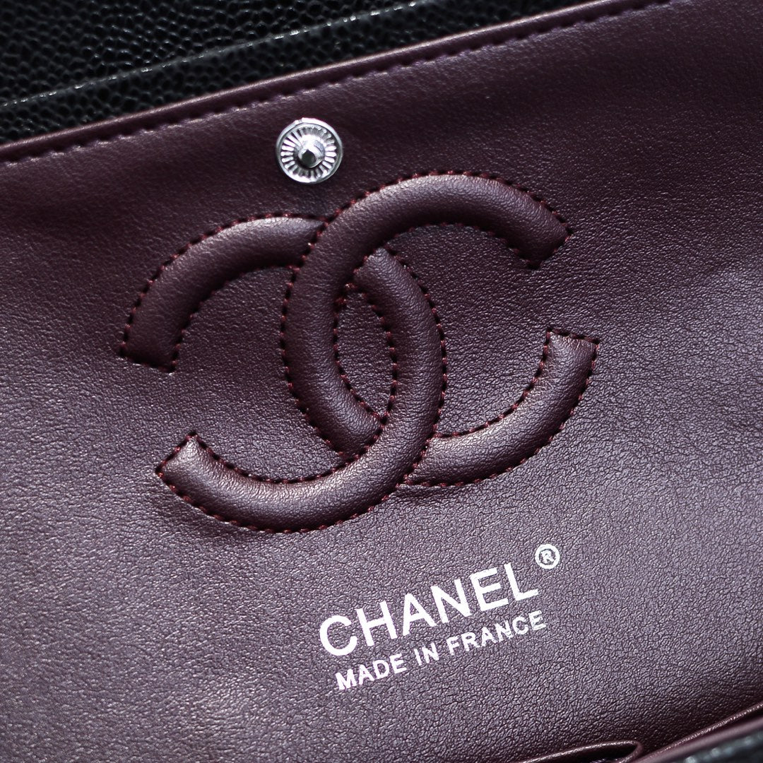 CC CF2.55 caviar leather bag 8 COLORS  size: 25.5*16*6.5cm