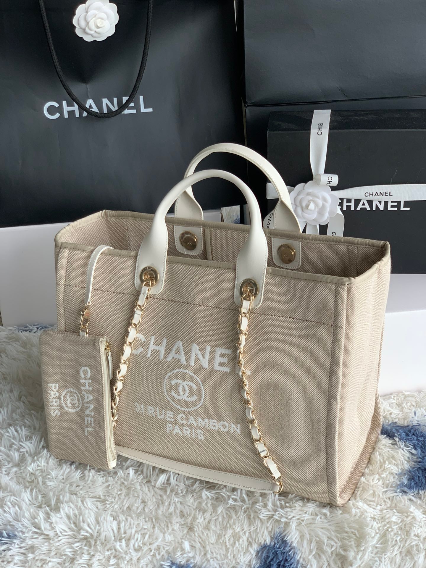 CC new arrival tote bag size: 38X32X18CM (Top quality )