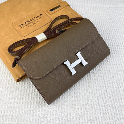 H Constance togo leather bag size:22*11cm