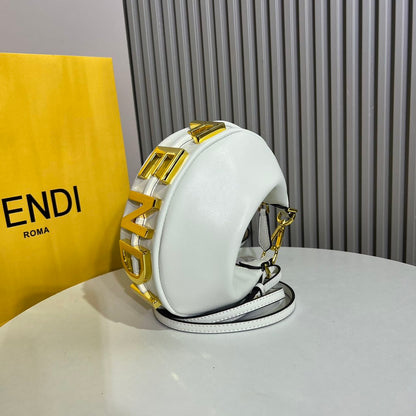 Fen new small moon bag size : 20/13/7 cm