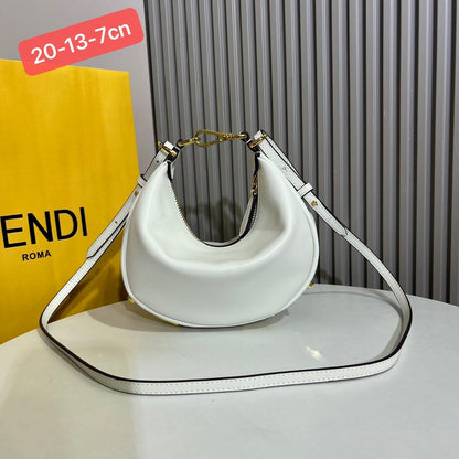 Fen new small moon bag size : 20/13/7 cm