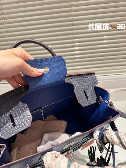 H Birkin30cm SellierFaubourg size: 30 cm