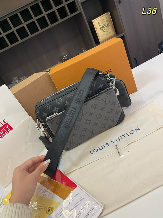 L men bag 25*4*18cm