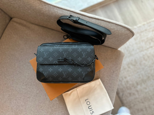 L steamer trunk men bag 25*18cm