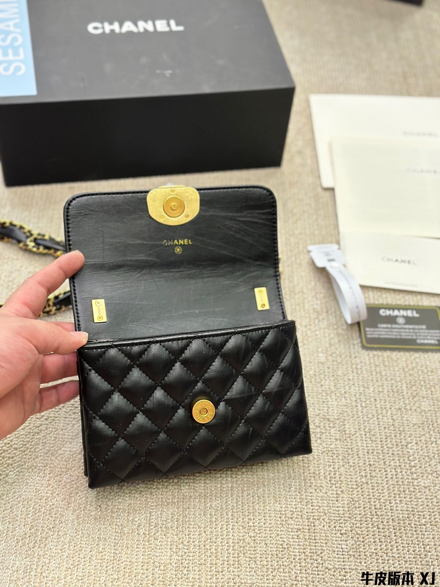 cc Vintage 23k new arrival bag size :19*13 cm