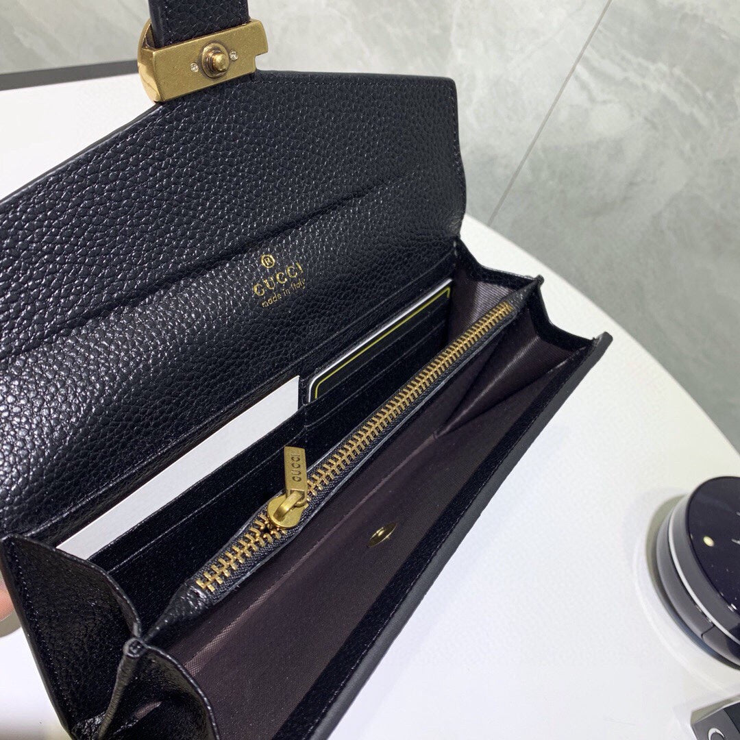 Gg new arrival wallet size : 19x10 cm