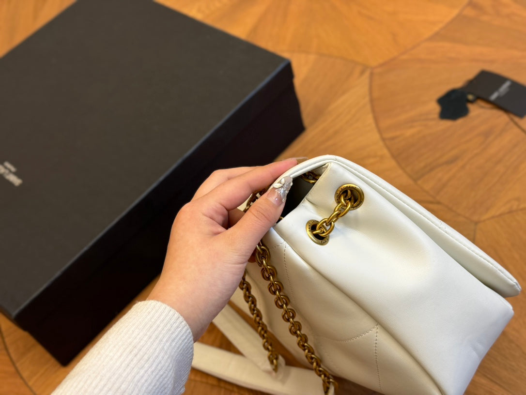 Y Leather Shoulder Bag