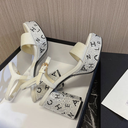 cc new arrival women shoes heels 7.5cm