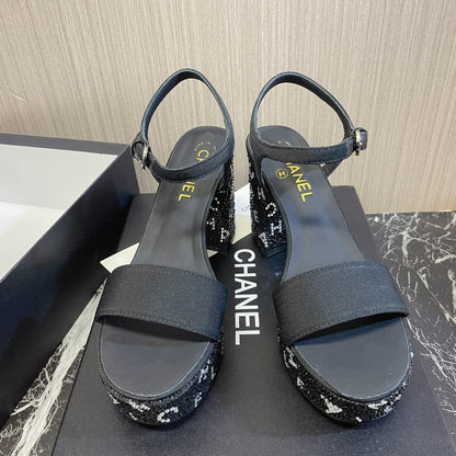 cc new arrival women shoes heels 7.5cm