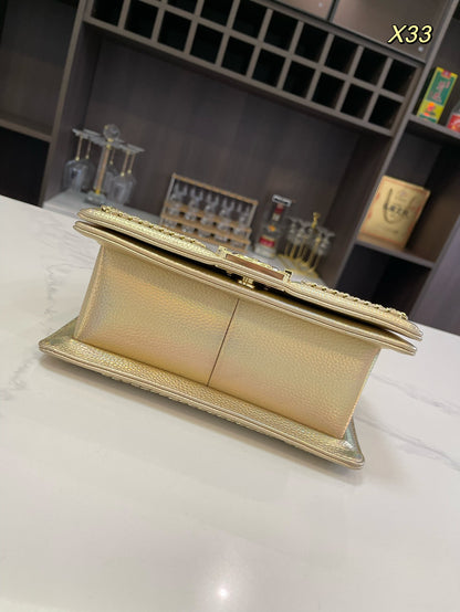 CC Leboy new arrival gold bag size : 26*15cm
