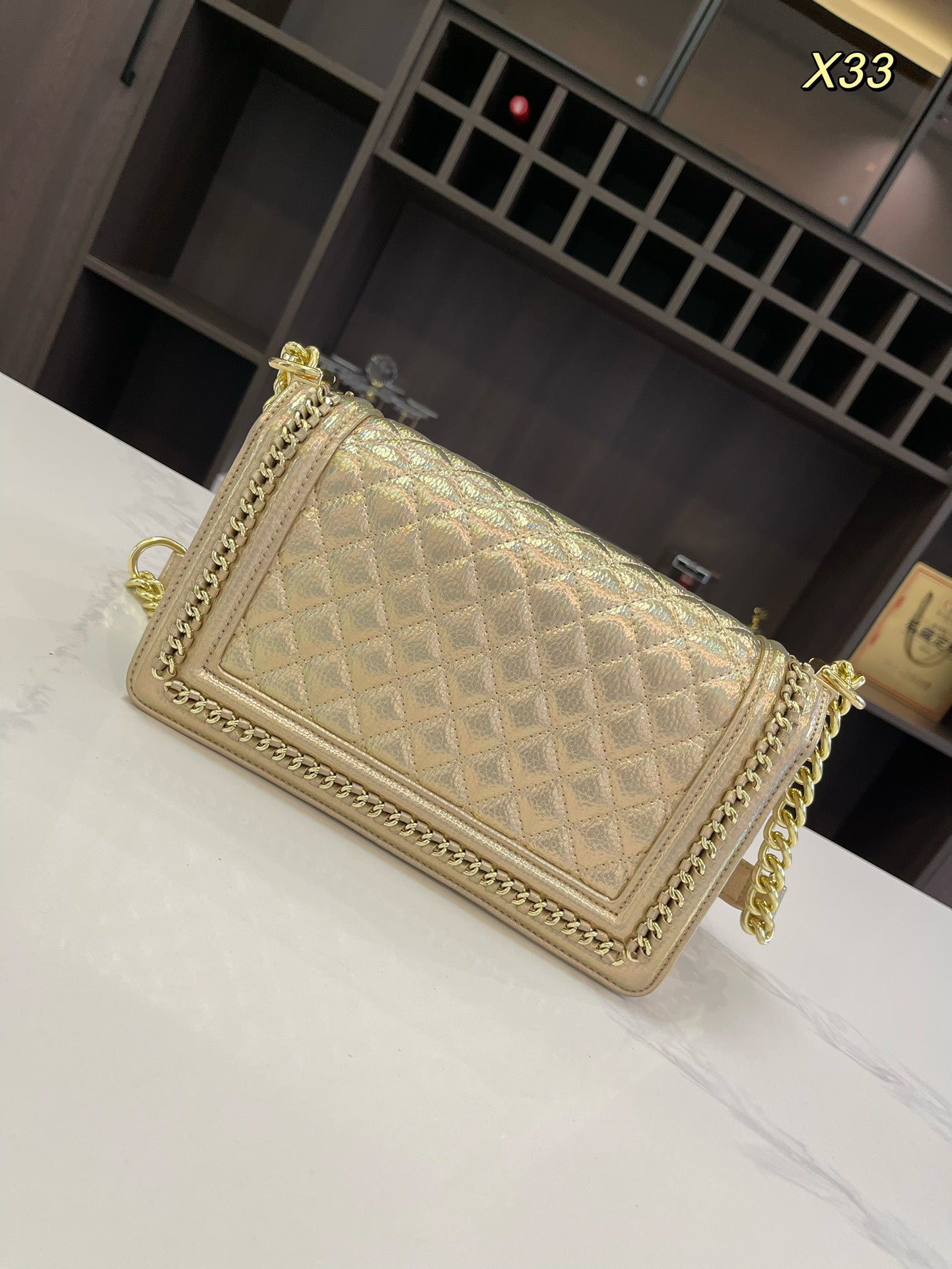CC Leboy new arrival gold bag size : 26*15cm