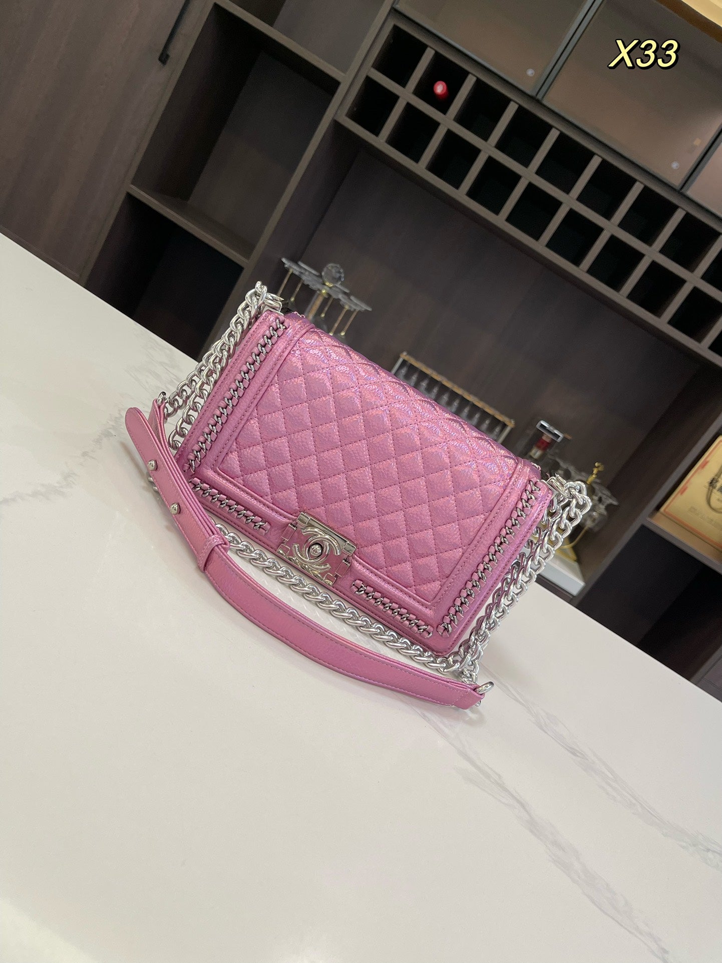 CC Leboy new arrival gold bag size : 26*15cm